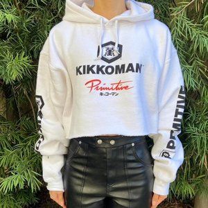 Kikkoman Cropped Hoodie
